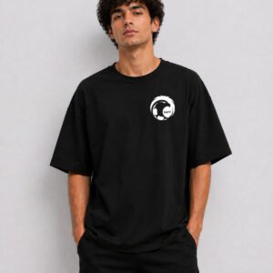 Erkek Basic Oversize Tişört Modern Casual Şık Görünüm