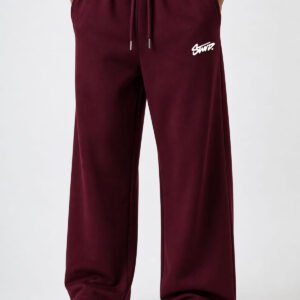 ERKEK Bol Paça Pantolon Yumuşak Kumaş Rahat ve Günlük Stil