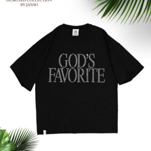 - KADIN KISA KOLLU TAŞ BASKILI TSHIRT OVERSİZE
